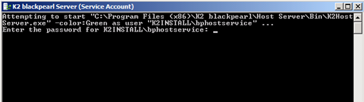 Open cosole mode using the shorcut